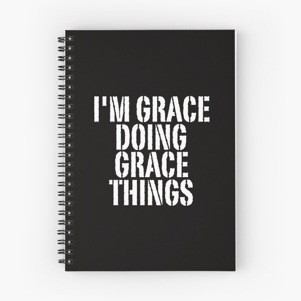 Item preview, I'M GRACE DOING GRACE THINGS Shirt Funny Christmas Gift Idea designed and sold by WeirdlyRare.