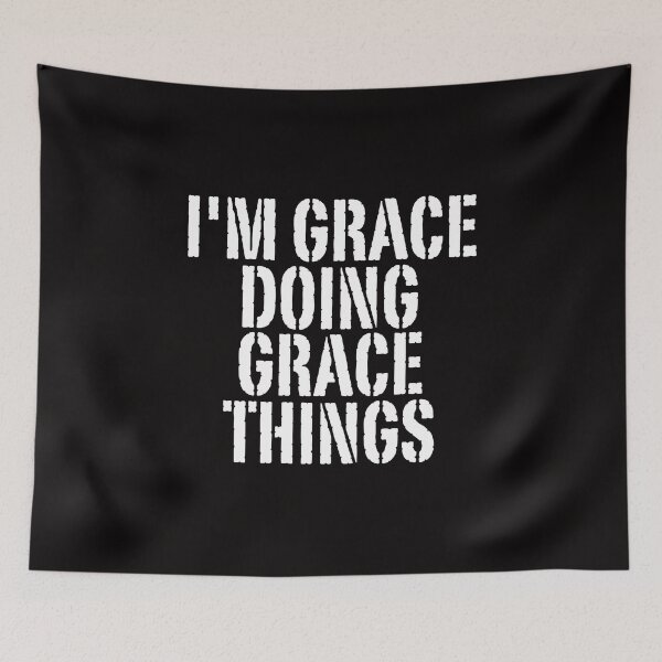 Item preview, I'M GRACE DOING GRACE THINGS Shirt Funny Christmas Gift Idea designed and sold by WeirdlyRare.