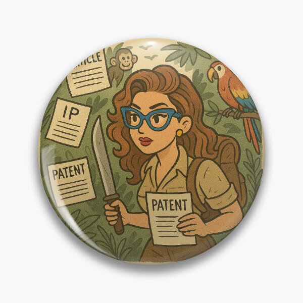 Item preview, Sexy IP Explorer – Navigating the Wild Jungle of Patents & Ideas designed and sold by gre47.