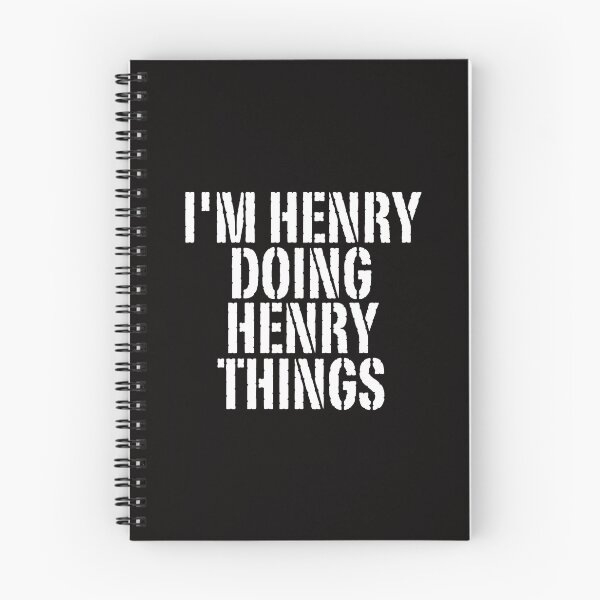 Item preview, I'M HENRY DOING HENRY THINGS Shirt Funny Christmas Gift Idea designed and sold by WeirdlyRare.