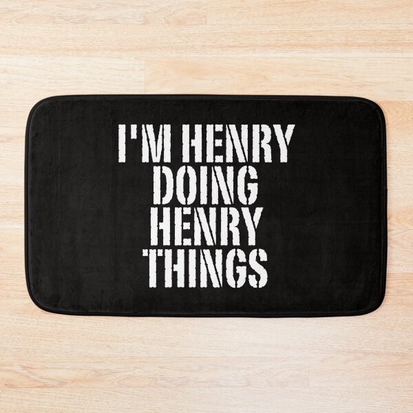 Item preview, Camiseta "Soy Henry haciendo cosas de Henry" - Idea de regalo divertida para Navidad designed and sold by WeirdlyRare.