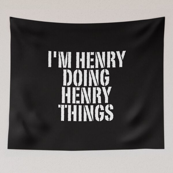 Item preview, I'M HENRY DOING HENRY THINGS Shirt Funny Christmas Gift Idea designed and sold by WeirdlyRare.