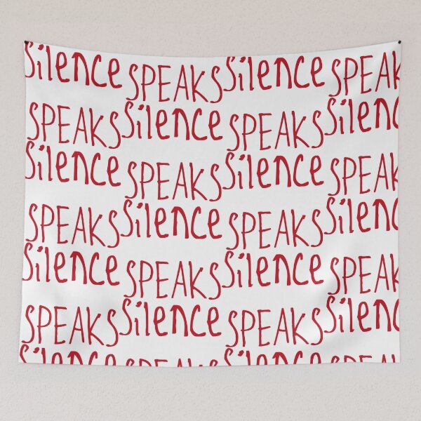 Item preview, Silence Speaks designed and sold by kinpirks.
