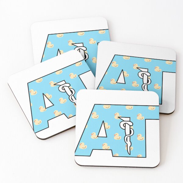 Item preview, Athletic Training Logo Rubber Ducks  designed and sold by rosiepiscitello.