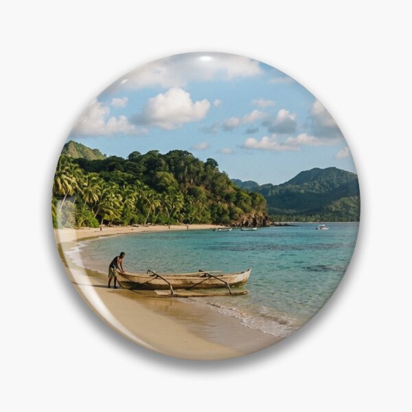 Item preview, Image of a beach in Mayotte designed and sold by FoxinhoSoumaila.