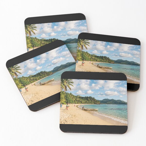 Item preview, Image of a beach in Mayotte designed and sold by FoxinhoSoumaila.