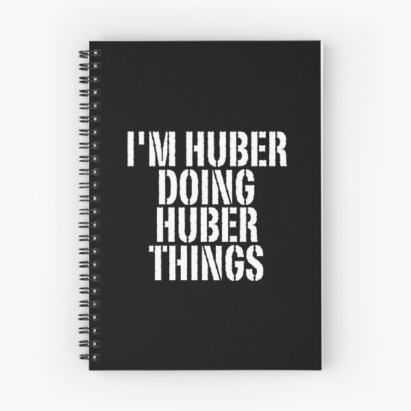 Item preview, I'M HUBER DOING HUBER THINGS Shirt Funny Christmas Gift Idea designed and sold by WeirdlyRare.