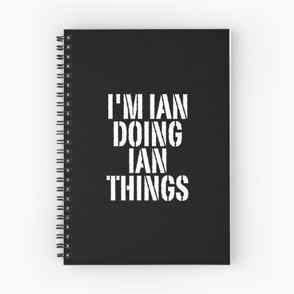 Item preview, I'M IAN DOING IAN THINGS Shirt Funny Christmas Gift Idea designed and sold by WeirdlyRare.