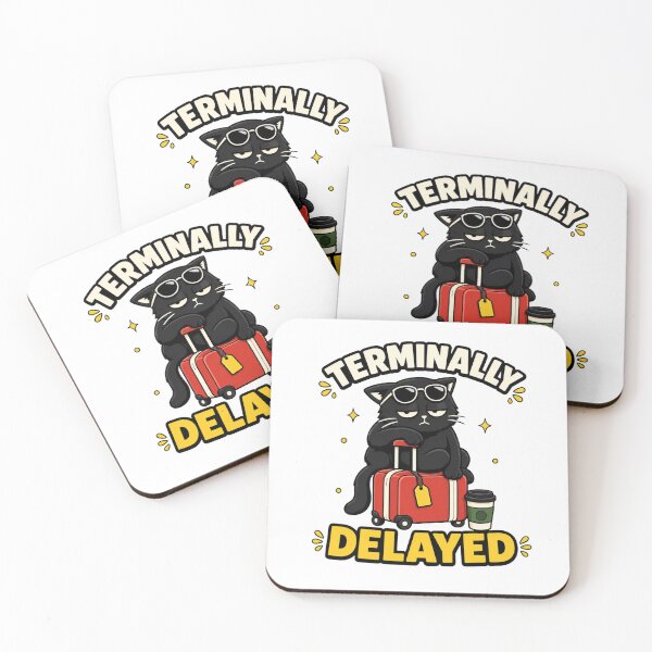 Item preview, Frequent Flyer Cat Flight Delay Gift designed and sold by Gentlestate.
