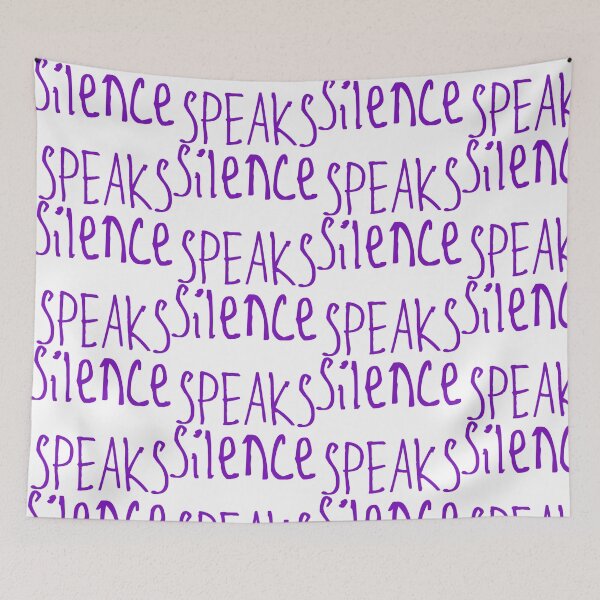 Item preview, Silence Speaks designed and sold by kinpirks.