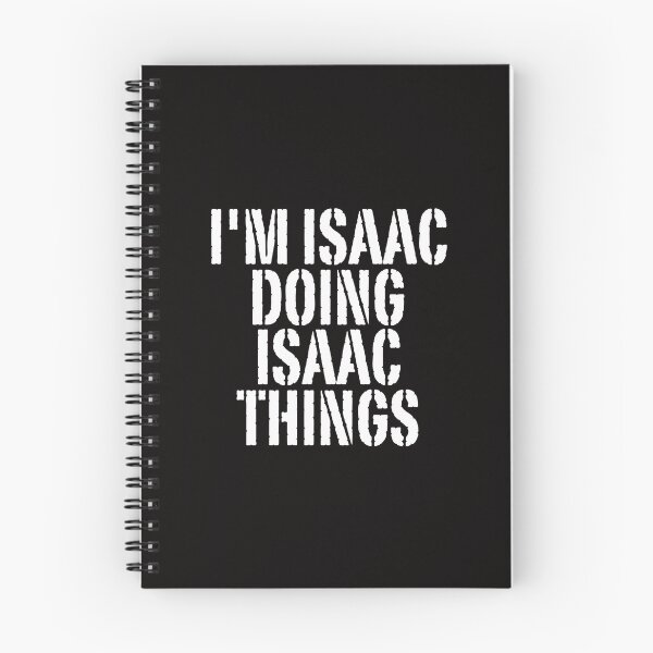 Item preview, I'M ISAAC DOING ISAAC THINGS Shirt Funny Christmas Gift Idea designed and sold by WeirdlyRare.