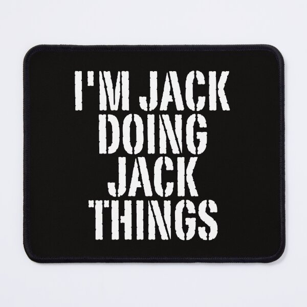 Item preview, I'M JACK DOING JACK THINGS Shirt Funny Christmas Gift Idea designed and sold by WeirdlyRare.