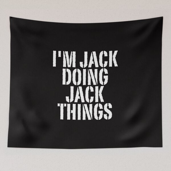 Item preview, I'M JACK DOING JACK THINGS Shirt Funny Christmas Gift Idea designed and sold by WeirdlyRare.