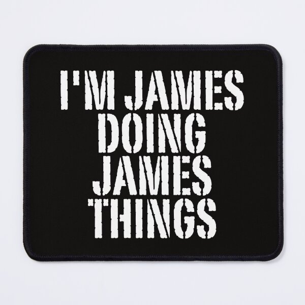 Item preview, I'M JAMES DOING JAMES THINGS Shirt Funny Christmas Gift Idea designed and sold by WeirdlyRare.