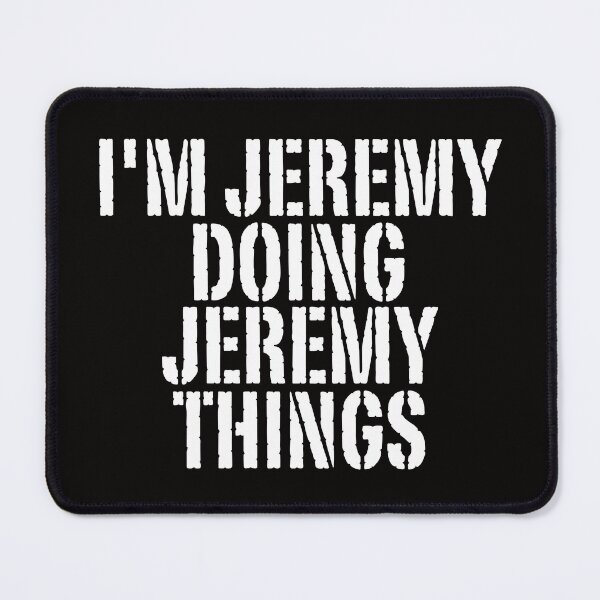 Item preview, I'M JEREMY DOING JEREMY THINGS Shirt Funny Christmas Gift Idea designed and sold by WeirdlyRare.