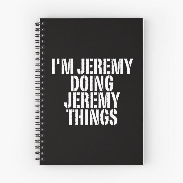 Item preview, I'M JEREMY DOING JEREMY THINGS Shirt Funny Christmas Gift Idea designed and sold by WeirdlyRare.