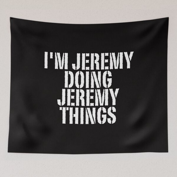 Item preview, I'M JEREMY DOING JEREMY THINGS Shirt Funny Christmas Gift Idea designed and sold by WeirdlyRare.