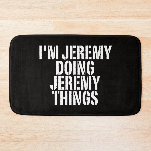 Item preview, I'M JEREMY DOING JEREMY THINGS Shirt Funny Christmas Gift Idea designed and sold by WeirdlyRare.