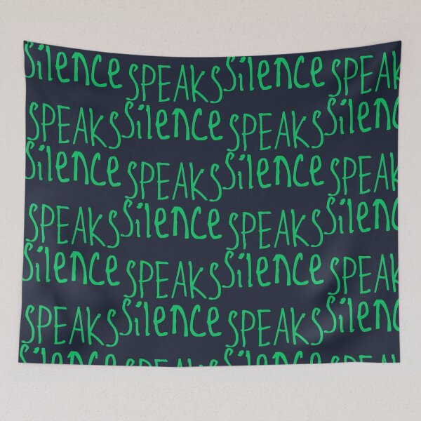 Item preview, Silence Speaks designed and sold by kinpirks.