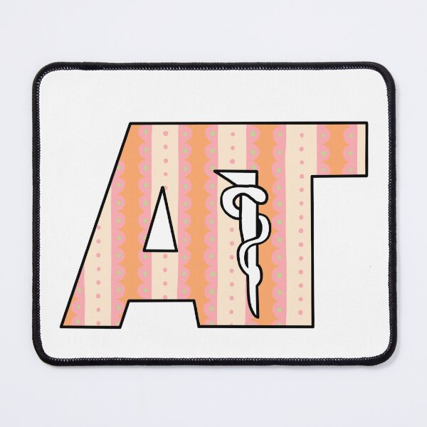 Item preview, Athletic Training Logo Peach Stripes designed and sold by rosiepiscitello.