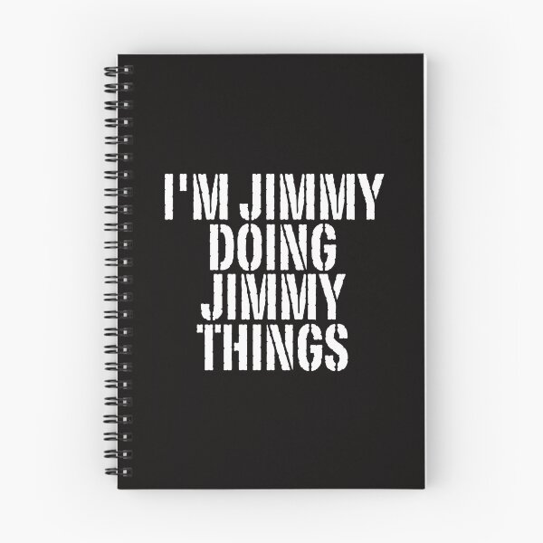 Item preview, I'M JIMMY DOING JIMMY THINGS Shirt Funny Christmas Gift Idea designed and sold by WeirdlyRare.