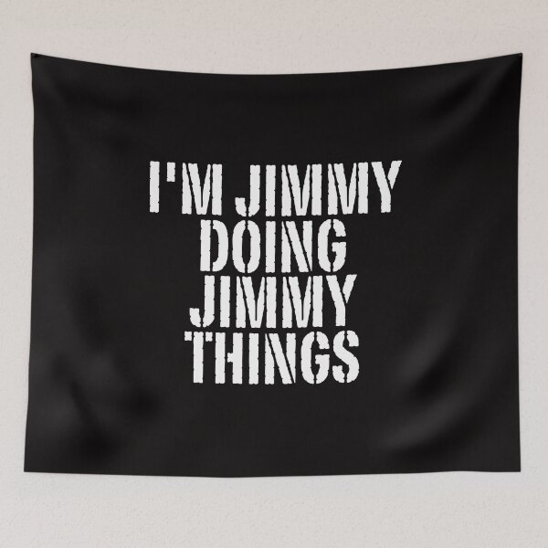 Item preview, I'M JIMMY DOING JIMMY THINGS Shirt Funny Christmas Gift Idea designed and sold by WeirdlyRare.