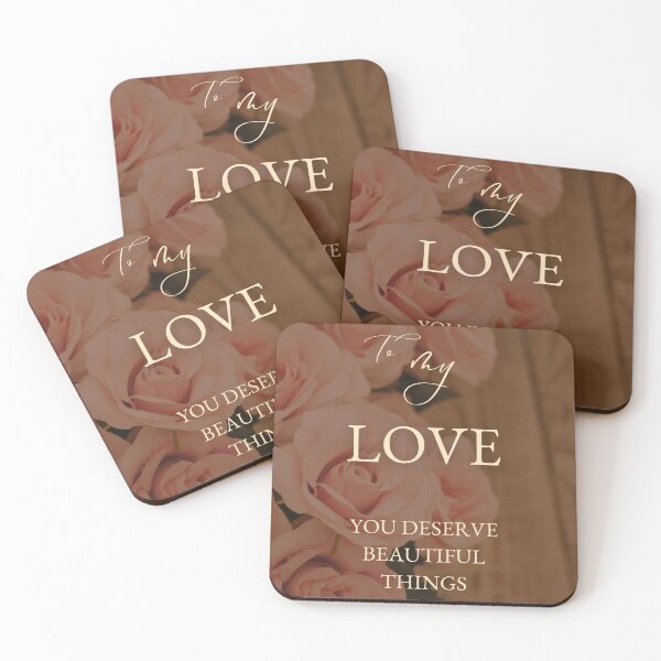 Item preview, Pink Roses Romantic Quote designed and sold by Ve state official.