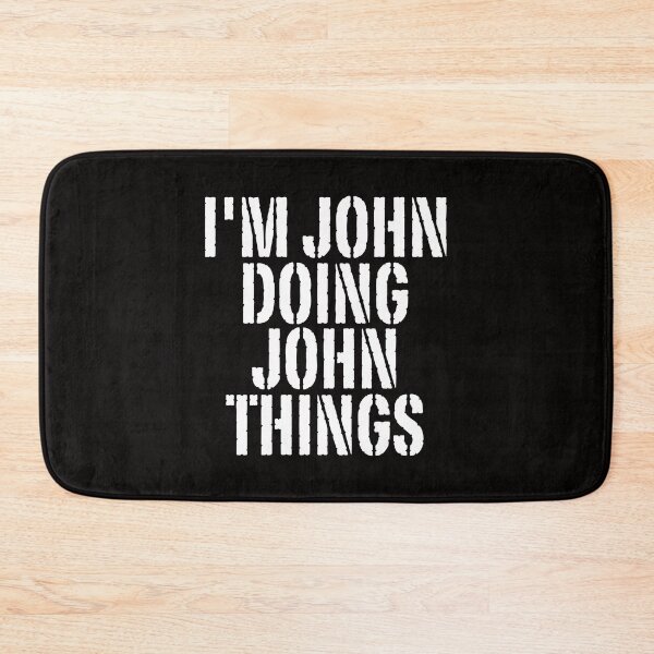 Item preview, I'M JOHN DOING JOHN THINGS Shirt Funny Christmas Gift Idea designed and sold by WeirdlyRare.