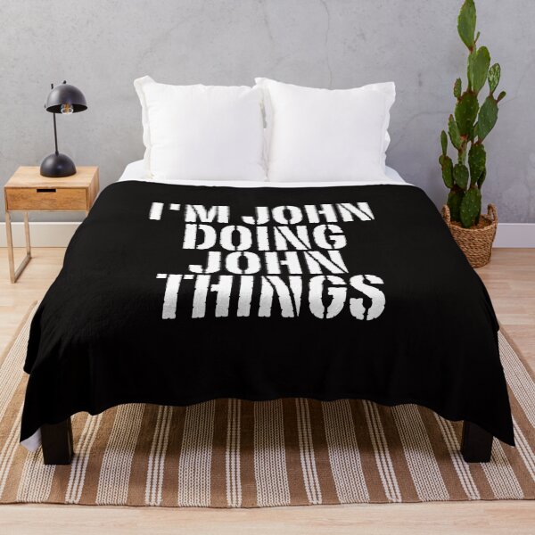 Item preview, I'M JOHN DOING JOHN THINGS Shirt Funny Christmas Gift Idea designed and sold by WeirdlyRare.