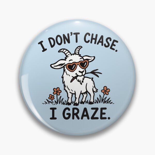 Item preview, Goat Lazy Funny Goats designed and sold by ChunkByChunk.