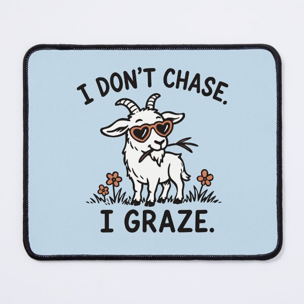 Item preview, Goat Lazy Funny Goats designed and sold by ChunkByChunk.