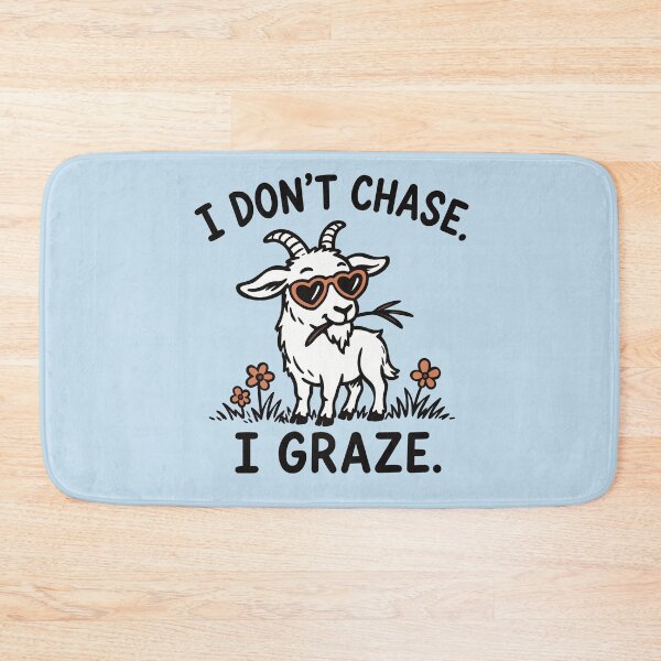 Item preview, Goat Lazy Funny Goats designed and sold by ChunkByChunk.