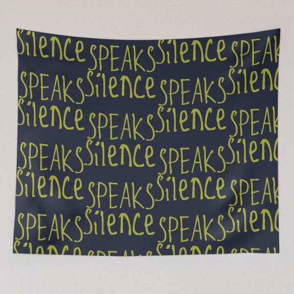 Item preview, Silence Speaks designed and sold by kinpirks.