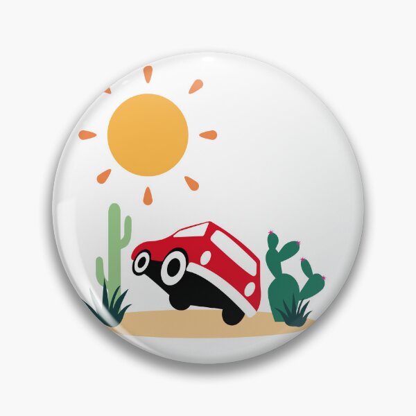 Item preview, Car in the desert in the sun designed and sold by Les Enfants des Possibles .