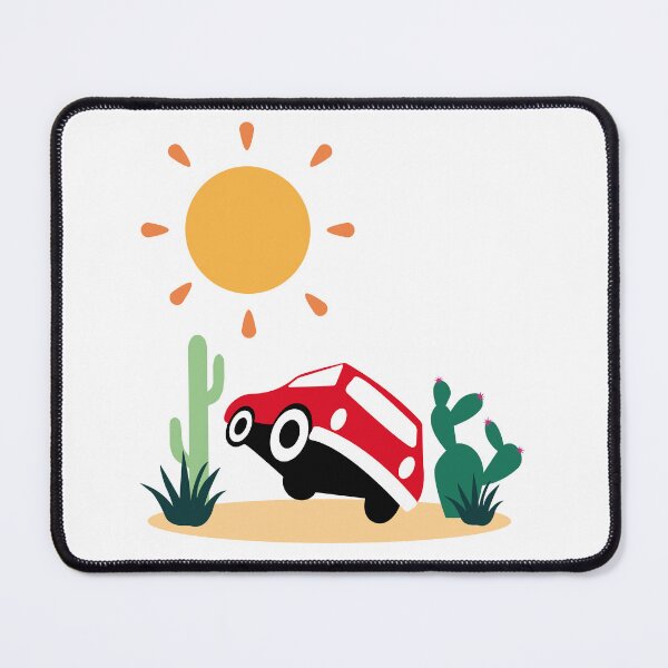 Item preview, Car in the desert in the sun designed and sold by Les Enfants des Possibles .