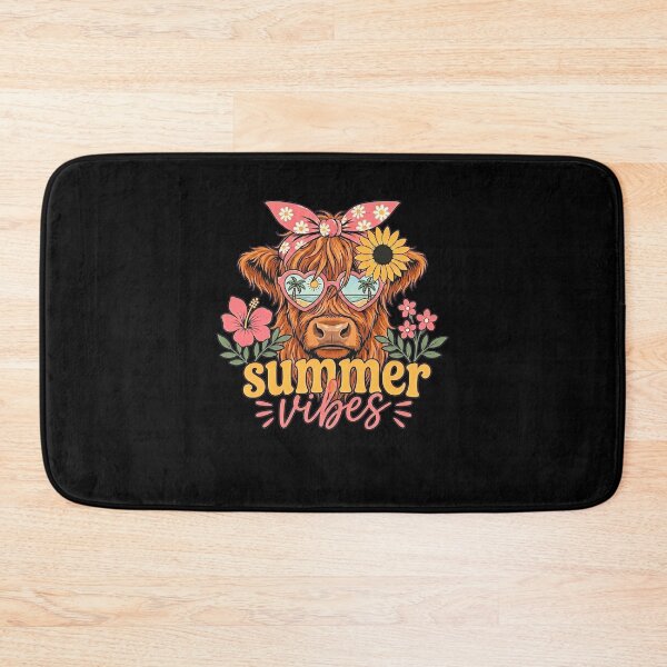 Item preview, Highland Cow Summer Vibes Floral Women Girls Beach Tropical designed and sold by clothesy7.