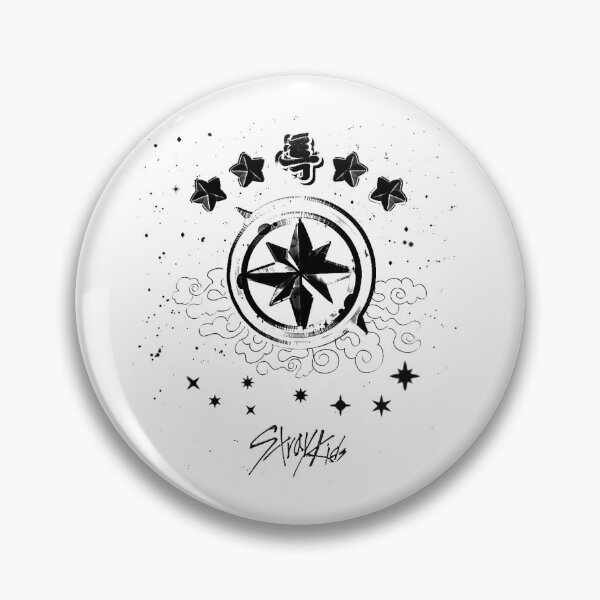 Item preview, Stray Kids logo compass SKZOO DIVINE Korea We stay together You make stray kids STAY SKZ SKZOO kpop bang chan lee know changbin hyunjin han felix seungmin IN 5 star world tour poster designed and sold by Kpop-Noona.