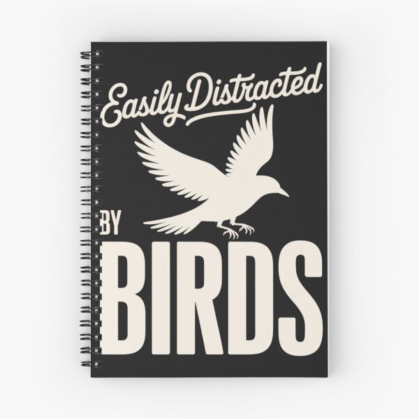 Item preview, EASILY DISTRACTED BY BIRDS designed and sold by 123ks.