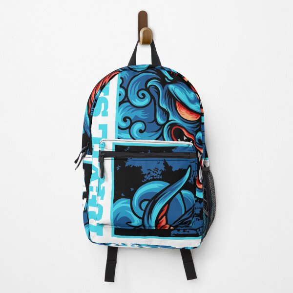 Item preview, Japanese Streetwear / Oni Mask / Samurai Aesthetic / Anime Urban Art designed and sold by Valisdesign.