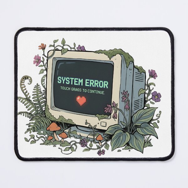 Item preview, Retro Desktop Garden - Lo-Fi Aesthetic Pixel Art T-Shirt designed and sold by Taha Art Designs.