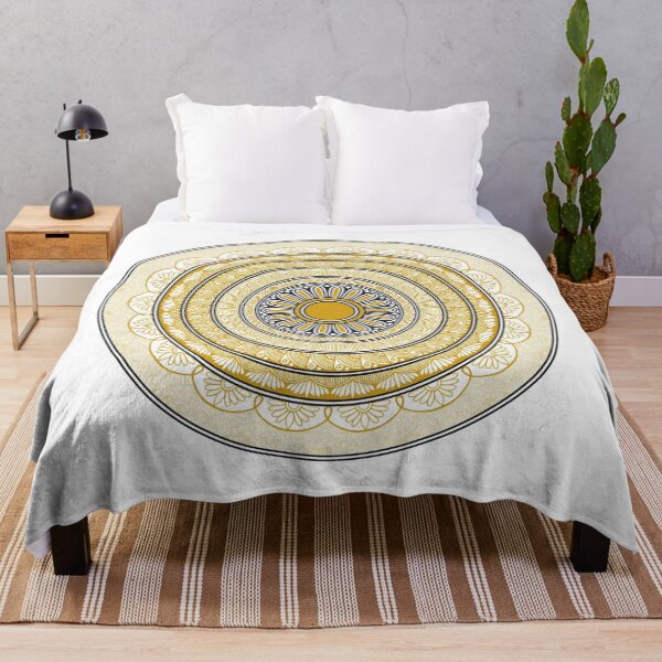 Item preview,     Golden Sun Mandala Aesthetic Art designed and sold by Nehahabib.
