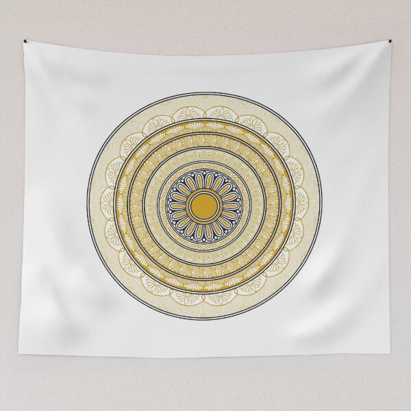 Item preview,     Golden Sun Mandala Aesthetic Art designed and sold by Nehahabib.