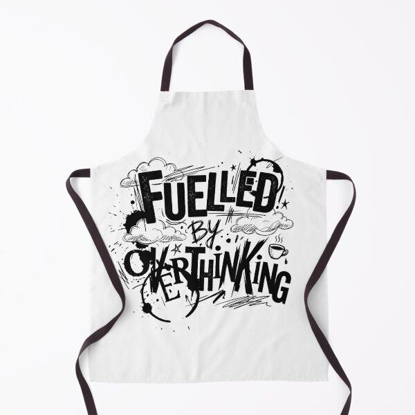 Item preview, Fuelled By Overthinking Typography Design designed and sold by pradeepvisuals.