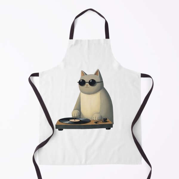 Item preview, record cat designed and sold by XollinArtz.