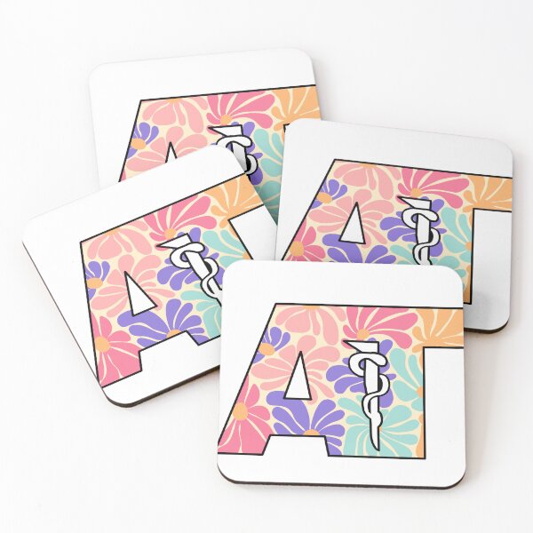 Item preview, Athletic Training Logo Bright Groovy Flowers  designed and sold by rosiepiscitello.