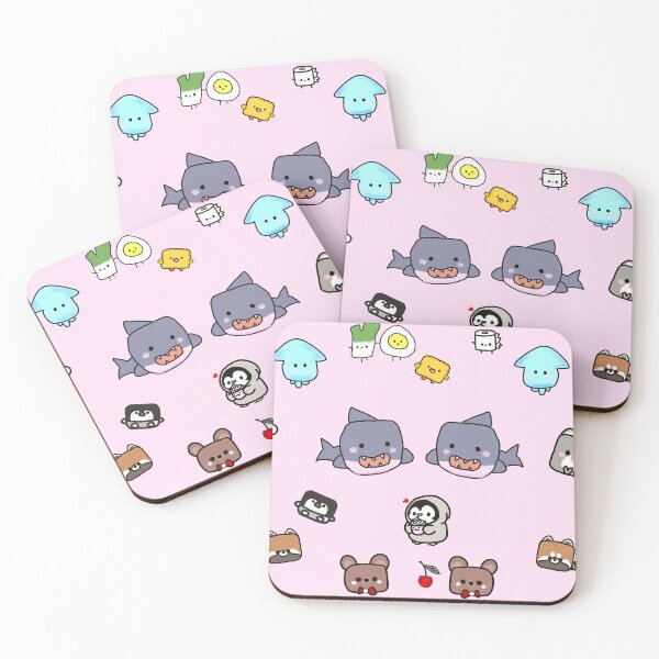 Item preview, Cute Kawaii ocean animal sticker pack designed and sold by Janevivictoria.