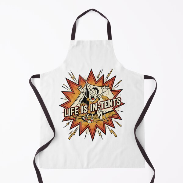 Item preview, Life Is Intents Shirt, Funny Camping Pun Tee, Camper Gift designed and sold by wecrea.
