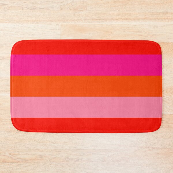 Item preview, Hot Pink and Bright Orange Stripes designed and sold by CelesteSheffey.