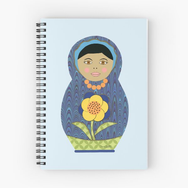 Item preview,  The Little Flower Matryoshka - Eastern European Nesting Doll designed and sold by AlinaArt&Design.