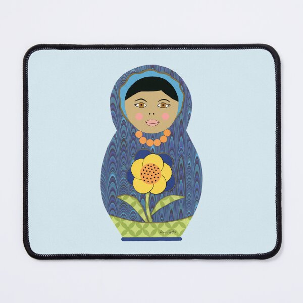 Item preview,  The Little Flower Matryoshka - Eastern European Nesting Doll designed and sold by AlinaArt&Design.
